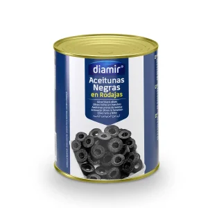 Aceituna negra deshuesada 340/400